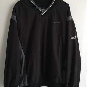 Nike Golf Vintage Black and Grey Windbreaker